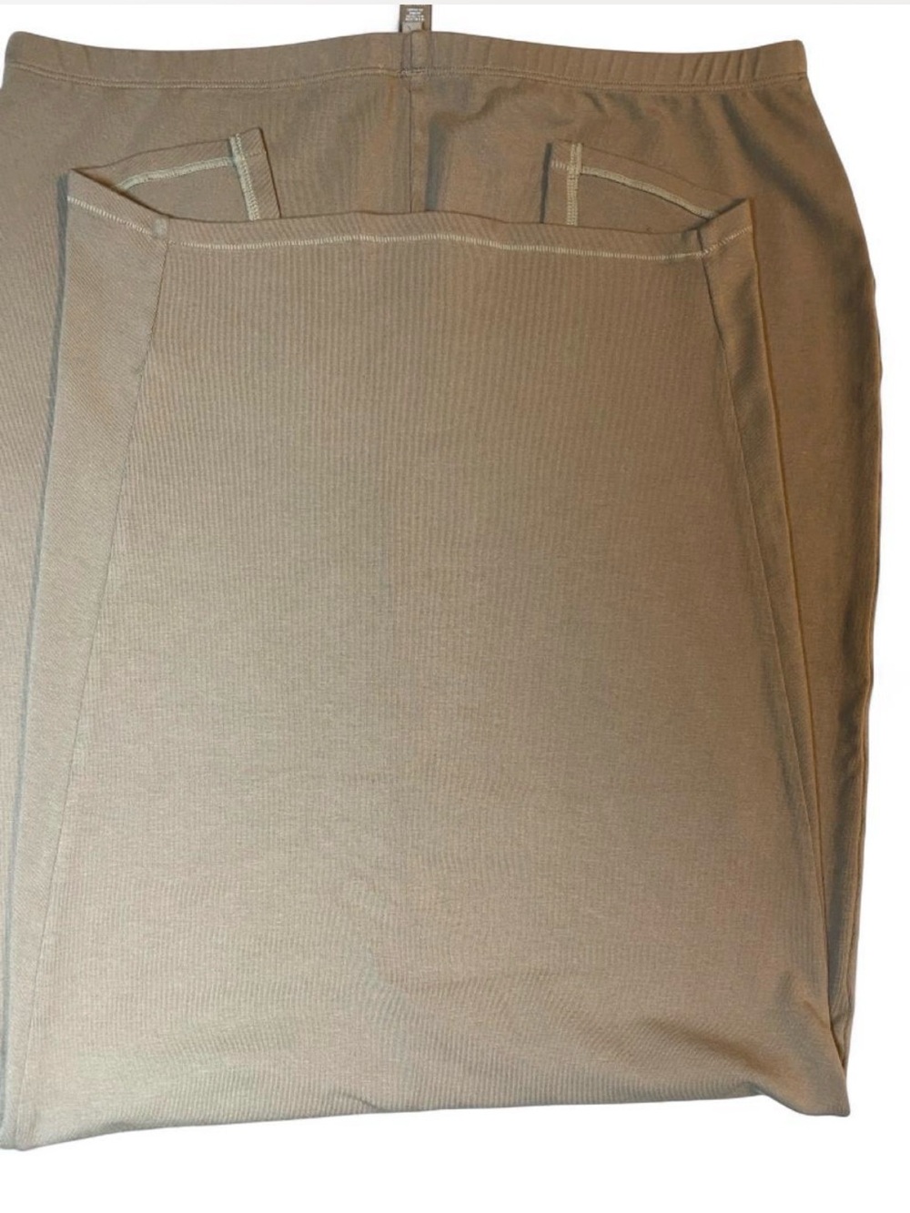 SKIMS Maxi Skirt in Taupe